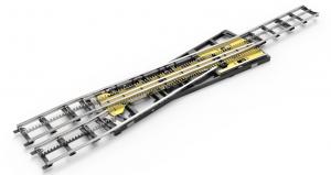 齒軌卡軌機(jī)車軌道系統(tǒng)